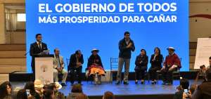 El Vicepresidente de la Rep&uacute;blica particip&oacute; la tarde de ayer en el evento El Gobierno de Todos, M&aacute;s prosperidad para Ca&ntilde;ar, realizado en Azogues