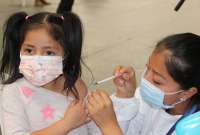 Ecuador: Más de 3.3 millones de niños y niñas vacunados contra la poliomielitis, sarampión y rubeola