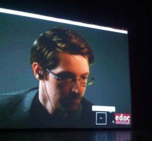 Videoconferencia con Edward Snowden inaugur&oacute; la XIV edici&oacute;n del Festival EDOC