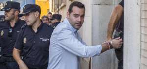 Francisco Javier M.R., acusado del doble crimen, estuvo presente en el juicio que se efect&uacute;a en Huelva.  