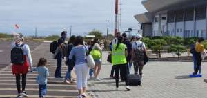 En julio viajaron en vuelos comerciales 56.008 pasajeros, un incremento exponencial con respecto a junio. 