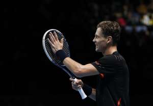 Tomas Berdych necesita ganar su pr&oacute;ximo encuentro para clasificar a las semifinales del torneo de maestros. Foto: AFP