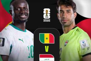 Senegal se aferra al Mundial con una contundente goleada sobre Irak 