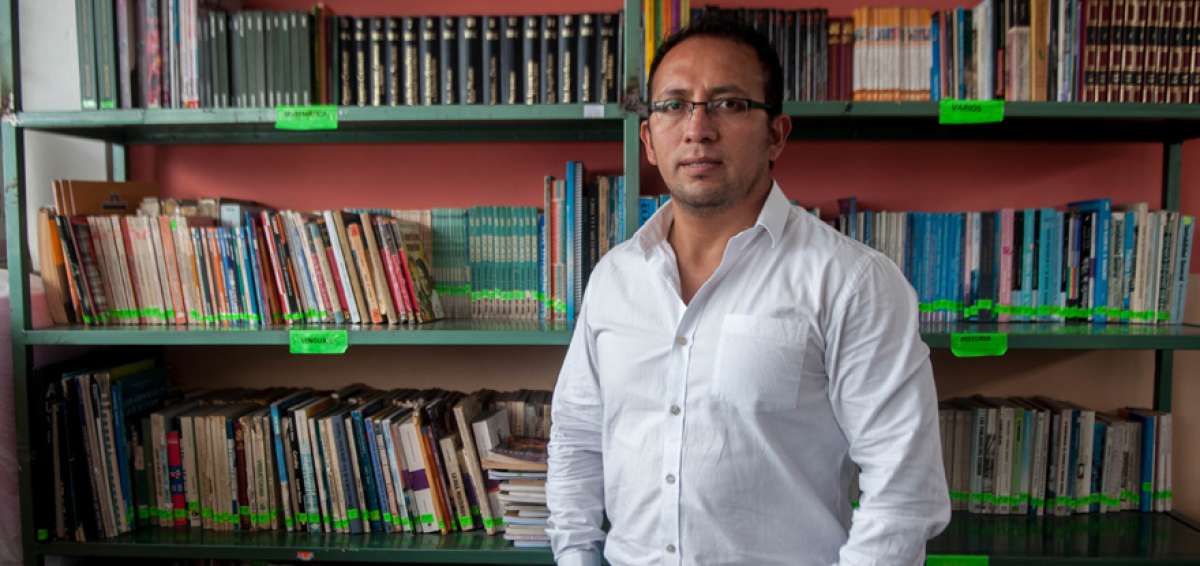 Licenciado Marcelo Arias. Docente
