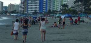 Las playas de Esmeraldas son muy concurridas para despedirse del a&ntilde;o.