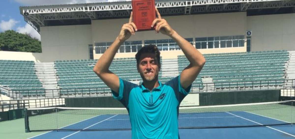 Quiroz se adjudic&oacute; el torneo Futuro 1 de Rep&uacute;blica Dominicana.