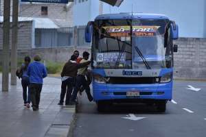 En Quito existen 52 operadoras de transporte urbano. En la actualidad, el pasaje es de $ 0.25. Foto: Andr&eacute;s Darquea. / EL TEL&Eacute;GRAFO