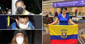 La ajedrecista Carla Heredia estuvo a punto de quedarse varada en El Salvador, donde hizo escala a su retorno.