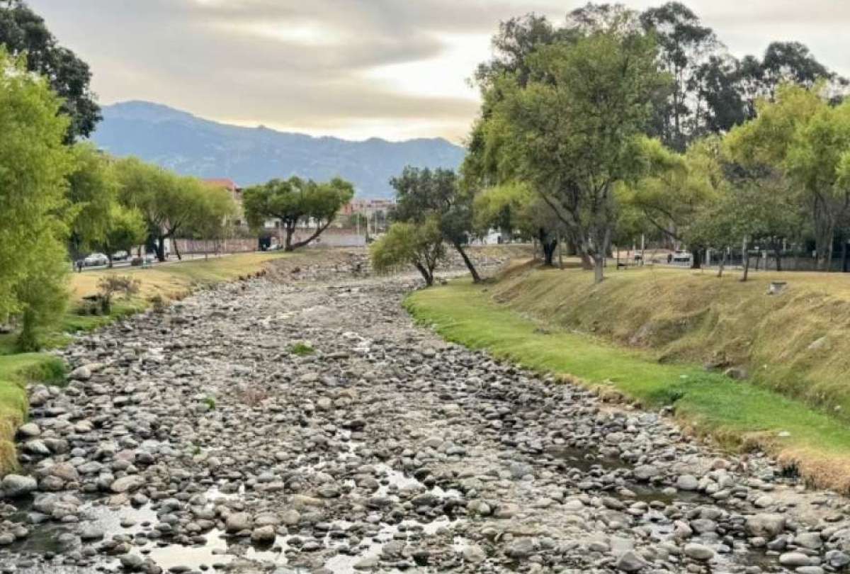 Los ríos en Cuenca vuelven a presentar bajos caudales. El último reporte de Etapa señala que el Tomebamba se encuentra en estiaje.