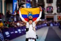 El ecuatoriano consiguió el segundo lugar del evento más importante del tril.