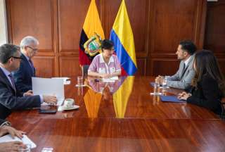 La canciller Gabriela Sommerfeld confirmó la entrega de una línea de crédito de China a Ecuador. 