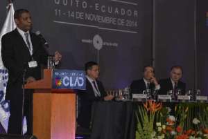 En el evento se ratific&oacute; a Gregorio Montero como Secretario General del CLAD por 3 a&ntilde;os m&aacute;s. Foto; Miguel Jim&eacute;nez / El Tel&eacute;grafo