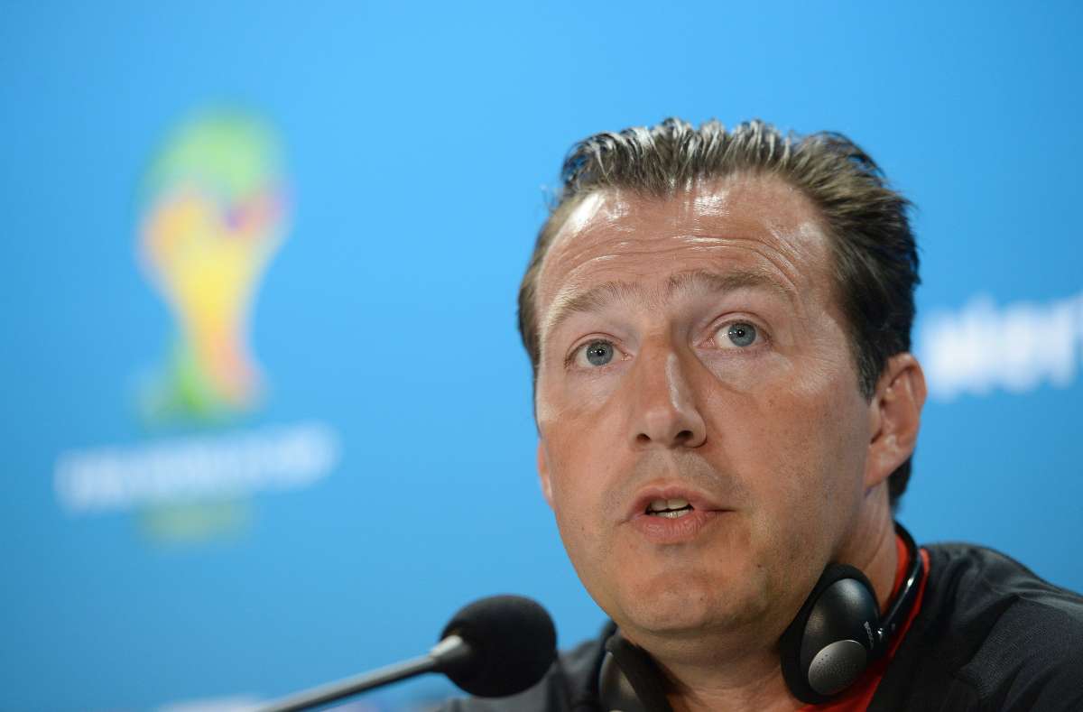 Marc Wilmots disput&oacute; 4 mundiales como jugador y este es su primero como entrenador. Foto: Agencias