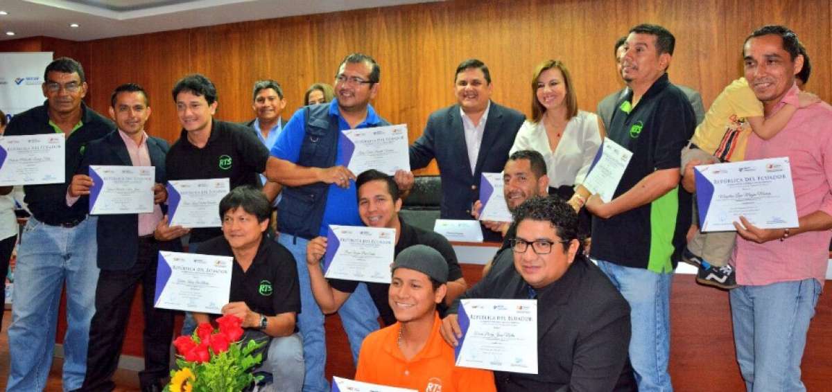 40 comunicadores recibieron certificaci&oacute;n del Secap