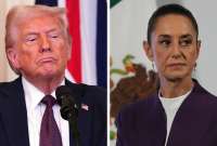 Tras hablar con la presidenta de México, Claudia Sheinbaum, Donald Trump, mandatario de Estados Unidos, dijo que México no tendrá aranceles. 