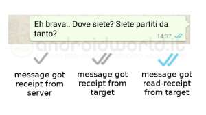 WhatsApp habilita doble visto para notificar que mensaje ha sido le&iacute;do