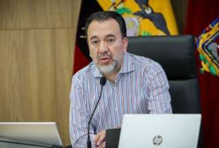 Néstor Marroquín lidera el colectivo ciudadano que promueve la revocatoria del alcalde capitalino. 