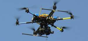 Drones vigilan el tr&aacute;fico en Cuenca