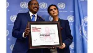 Victoria Beckham decidi&oacute; ser una voz contra el sida y apoyar a la ONU