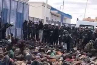 Intento de cruzar a la fuerza la frontera entre Marruecos y España ocasionó la muerte de 18 personas