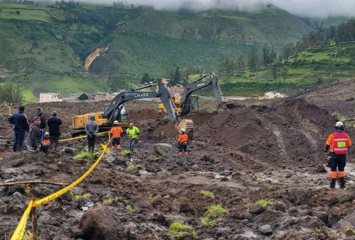 Último reporte del deslizamiento en Alausí refleja mayor número de afectados