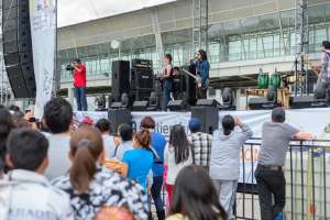 El festival pone a 28 artistas nacionales en escena, como forma de mostrar el talento musical del pa&iacute;s. Foto: Miguel Jim&eacute;nez / El Tel&eacute;grafo