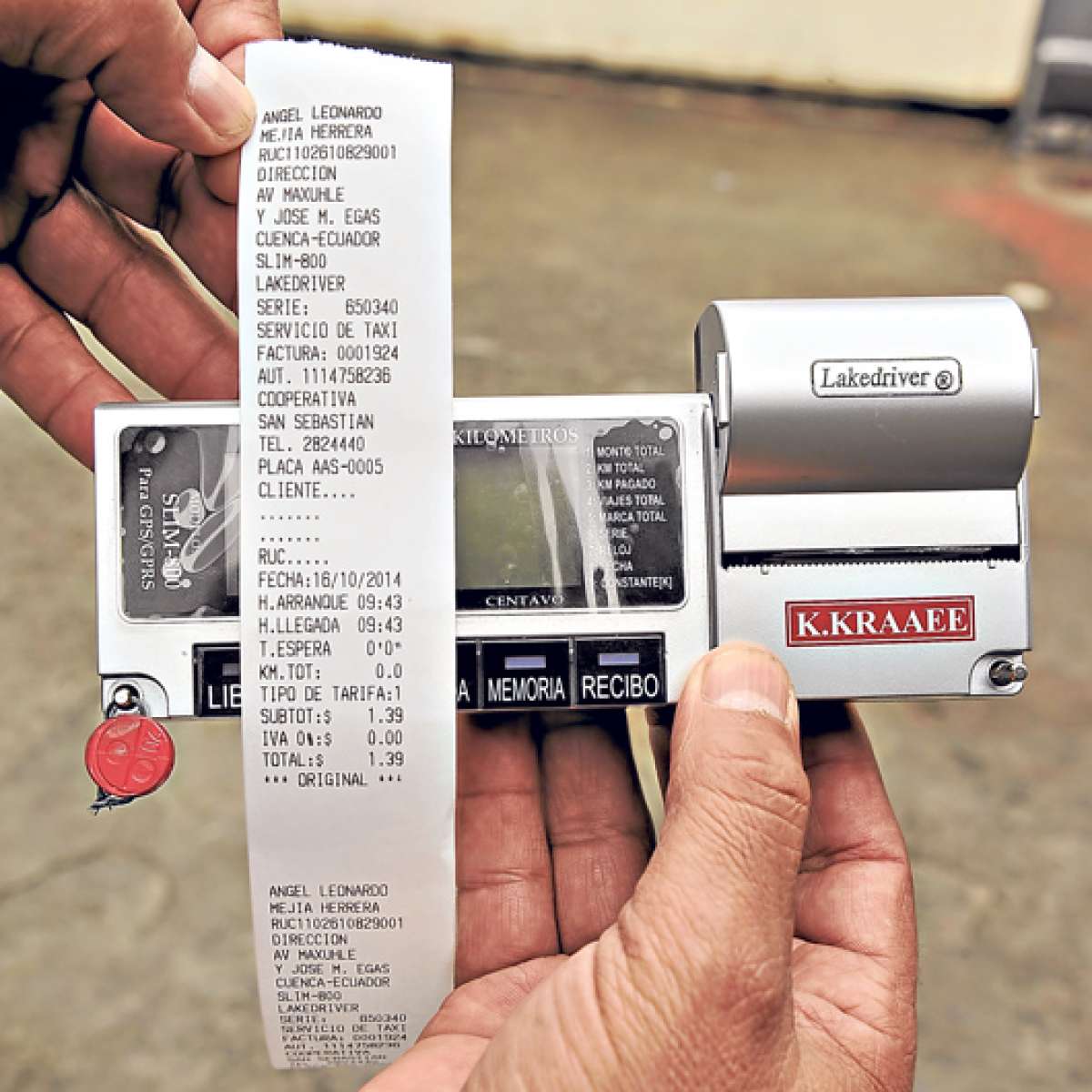 En 15 d&iacute;as, nueve sancionados en Cuenca por no utilizar el tax&iacute;metro (Enlace)