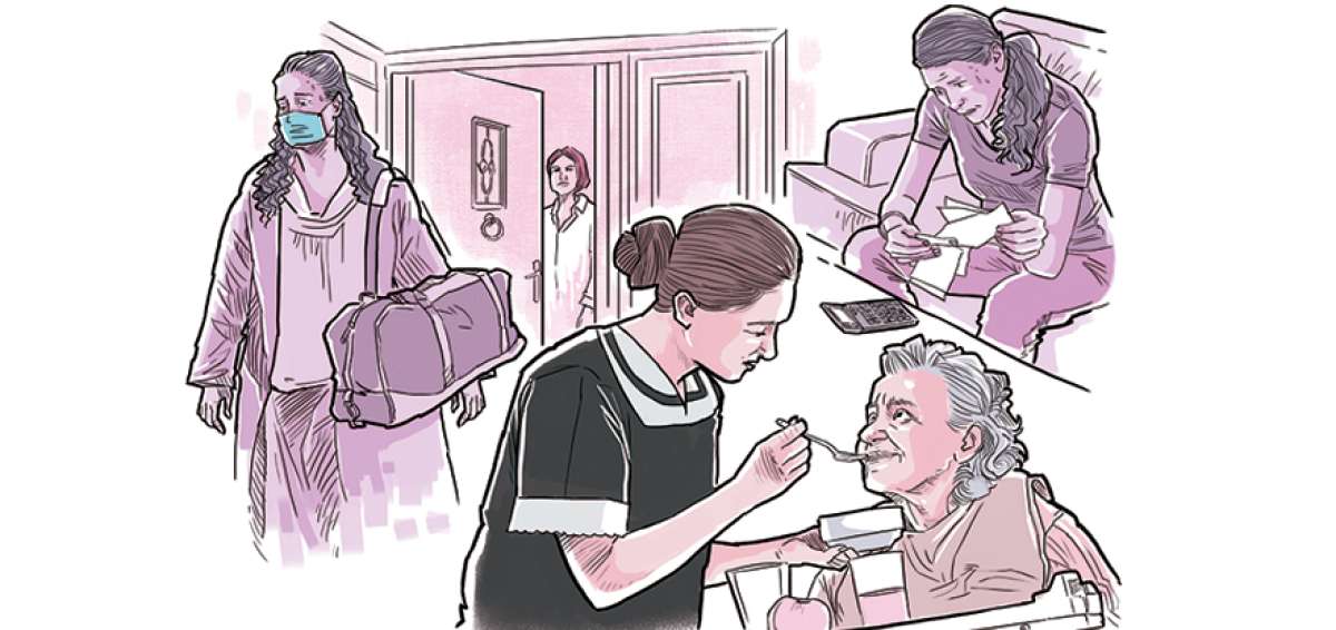La pandemia de covid-19 ha azotado a las 'colf e badanti', las trabajadoras dom&eacute;sticas de Italia, mujeres que en el 70% provienen de otros pa&iacute;ses y son las v&iacute;ctimas colaterales.