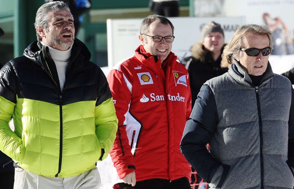 Arrivabene (i) estaba desde 1997 en Philip Morris, trabajando en marketing en Italia y el extranjero. Foto: Agencia AFP