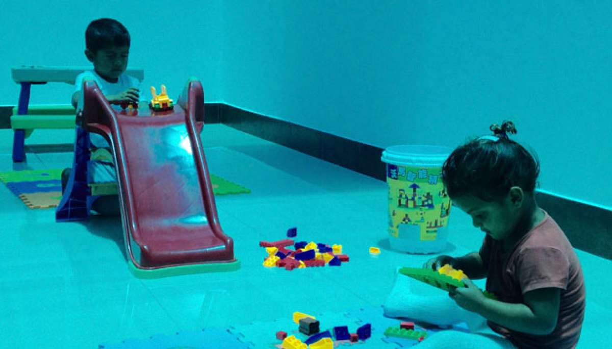 Los ni&ntilde;os tienen su ludoteca en Centros de Salud tipo A