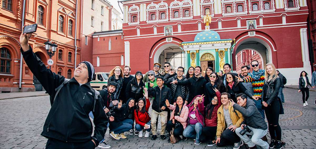 Tres periodistas ecuatorianos viajaron en octubre a la ciudad de Mosc&uacute;. Junto a otros 22 comunicadores latinoamericanos pasearon por el famoso Cuadrado Rojo.