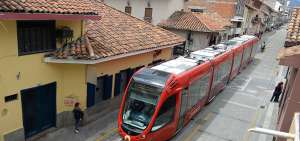 El tranv&iacute;a recorre 20,4 kil&oacute;metros de ida y de retorno. El jueves pasado viaj&oacute; con periodistas y funcionarios del MTOP.
