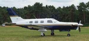 Este avi&oacute;n modelo PA 46 Malib&uacute; es en el que viaj&oacute; el jugador en direcci&oacute;n a Cardiff.