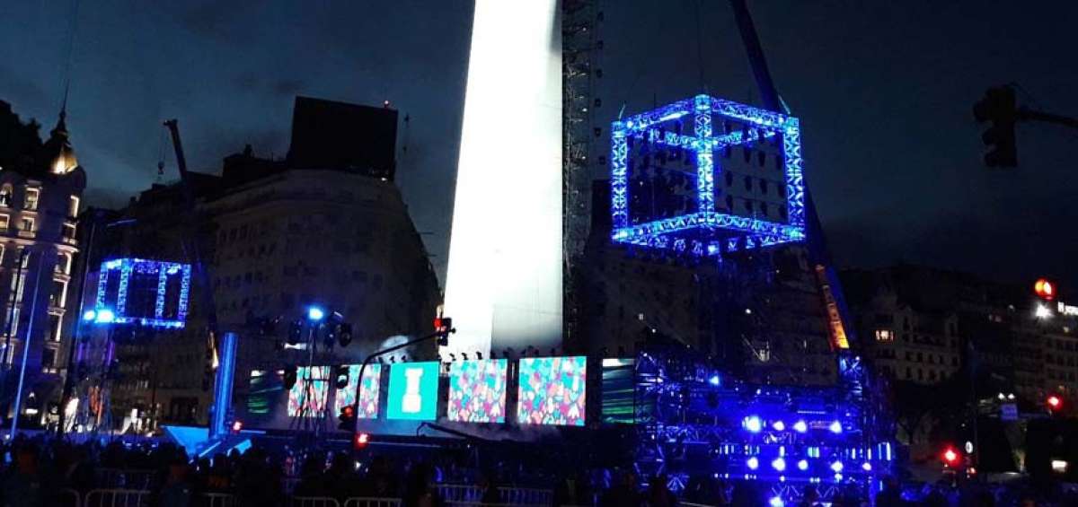 Una gran fiesta al aire libre abre los Juegos de la Juventud en Buenos Aires