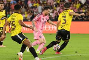 Barcelona empat&oacute; con Inter Miami