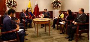 Ecuador y Catar buscan profundizar la cooperaci&oacute;n comercial y de inversiones