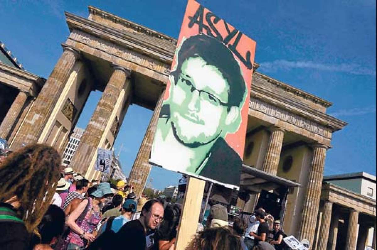 Edward Snowden, ext&eacute;cnico de la CIA, cuenta con asilo de Rusia durante un a&ntilde;o. Foto: Afp