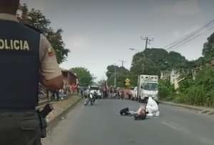 La Policía abatió a un presunto asaltante, en el cantón Milagro, en Guayas.