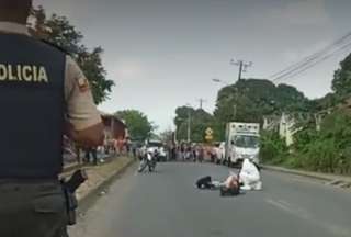 La Policía abatió a un presunto asaltante, en el cantón Milagro, en Guayas.