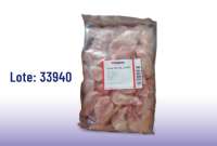 El lote 33940 de la marca de alitas se encuentra contaminado con salmonella. 