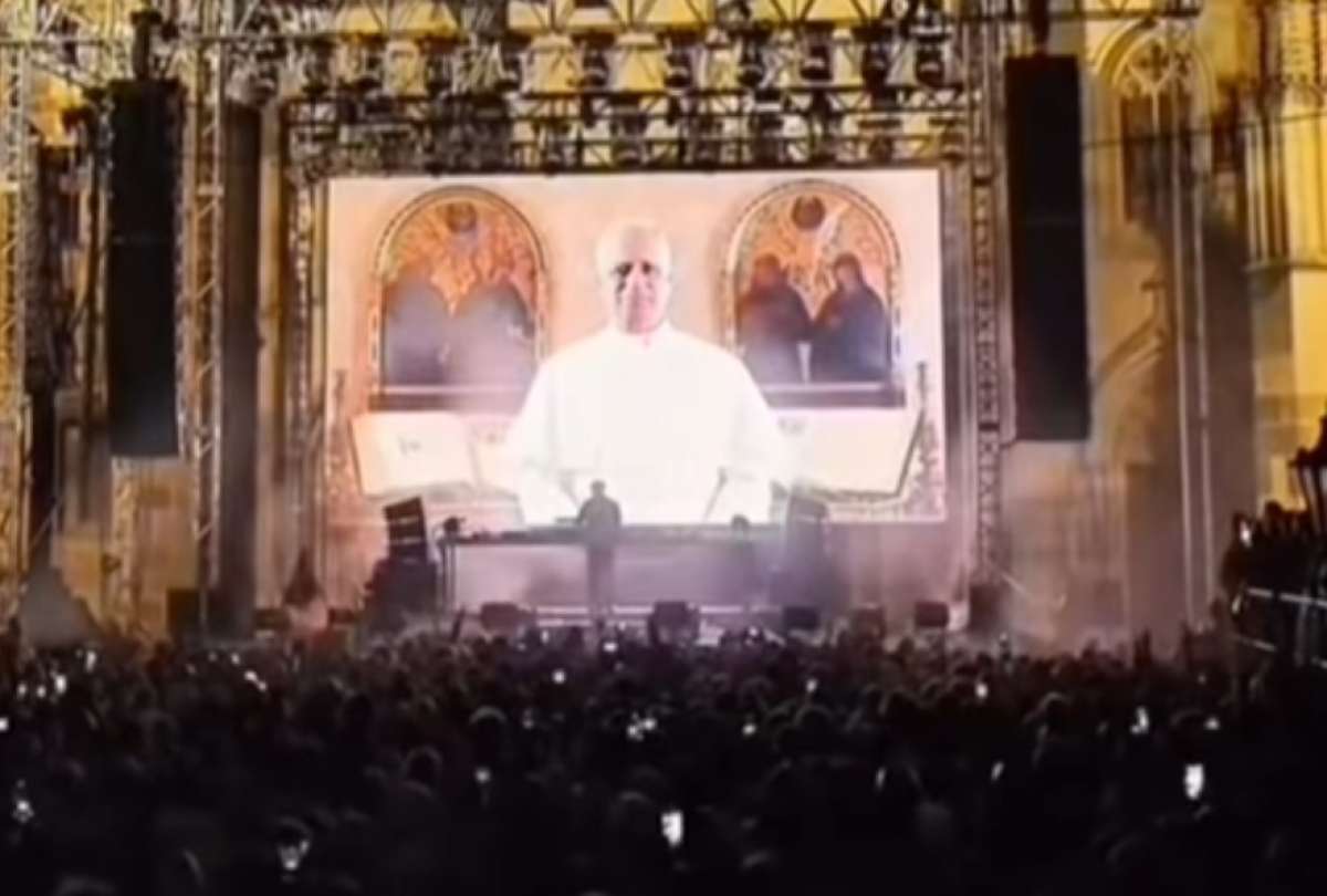 El Papa León XIV fue el encargado de bendecir el evento de música electrónica. 