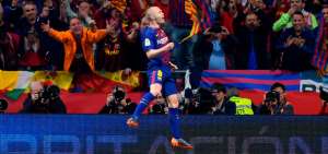 Andr&eacute;s Iniesta fue la figura del FC Barcelona en la final de la Copa del Rey en el que vencieron al Sevilla por 5 a 0. 