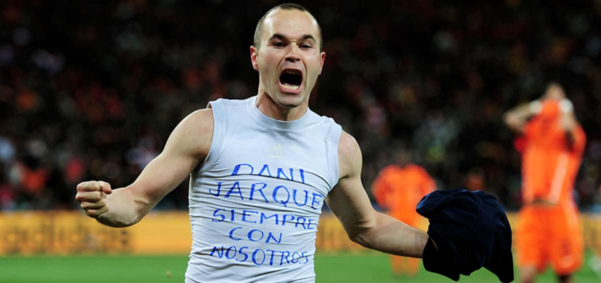 Iniesta juega su &uacute;ltimo Mundial en Rusia 2018