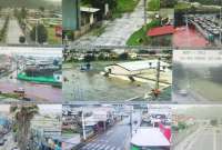 INAMHI advierte amenaza de lluvias y tormentas eléctricas hasta el 15 de febrero