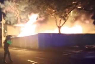 El plantel educativo, donde se registró un incendio, está ubicado en la ciudadela La California, Portoviejo.