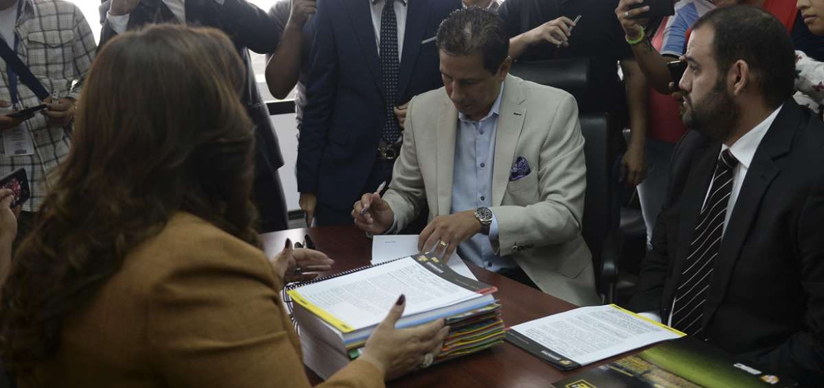 El titular de BSC present&oacute; documentos de la auditoria realizada desde 2011 a 2015.