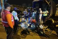Se refuerzan los controles en Durán: Bloque de Seguridad saca de circulación 50 motos