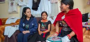 Brigada Las Manuelas atiende a personas con discapacidad en Tungurahua y Morona Santiago