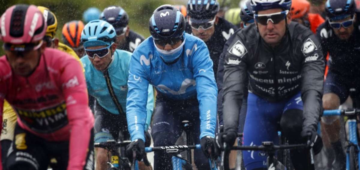 Carapaz culmina la quinta etapa del Giro sin percances