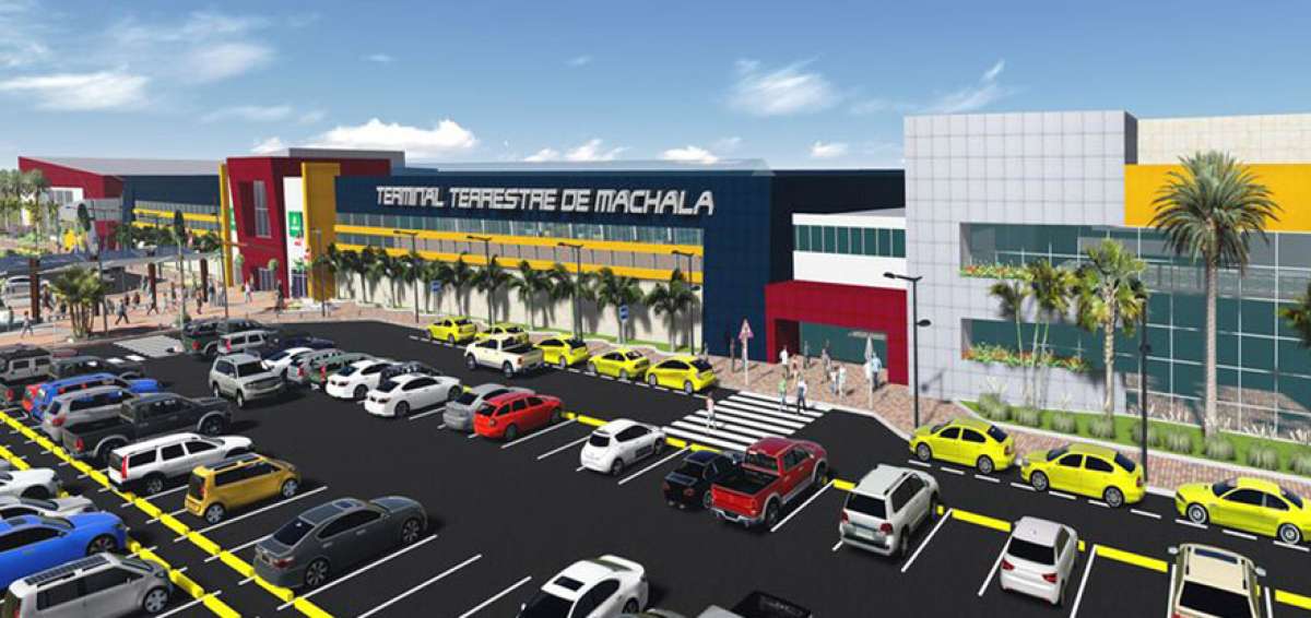 240 parqueaderos para veh&iacute;culos livianos y 87 para buses tendr&aacute; el nuevo terminal terrestre de Machala.